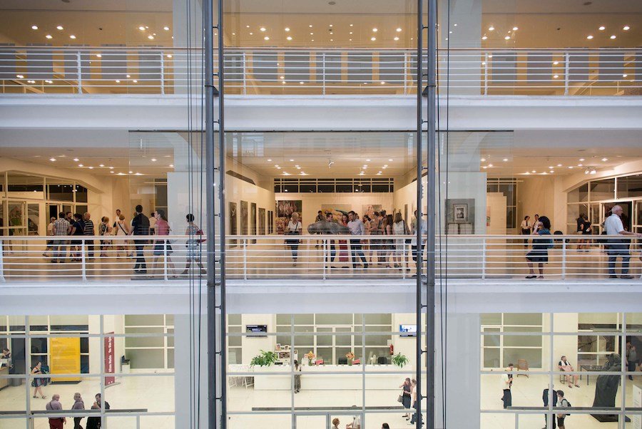 Business centre in Prague, Czech Republic