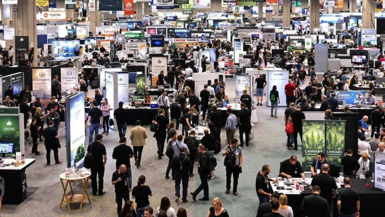 B2B exhibition stand at a sector-focused trade expo